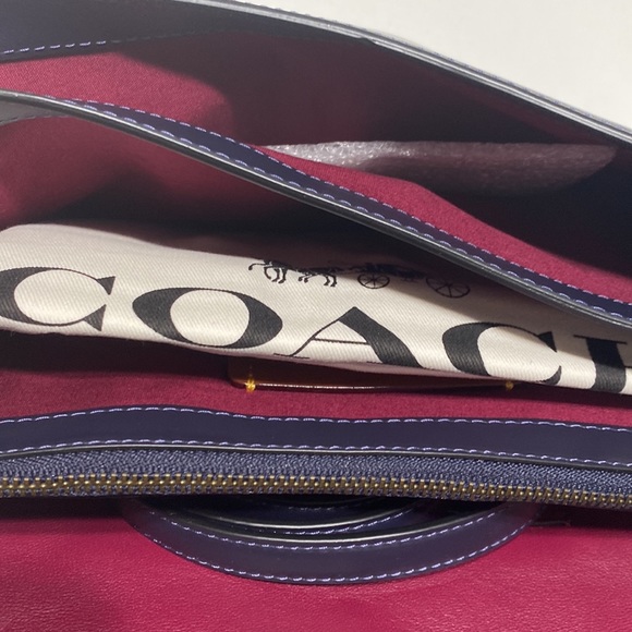 Coach by Zhu Jingyi Riley Crossbody Bag Signature Rexy Dusty Lavender 73942 - Picture 10 of 10